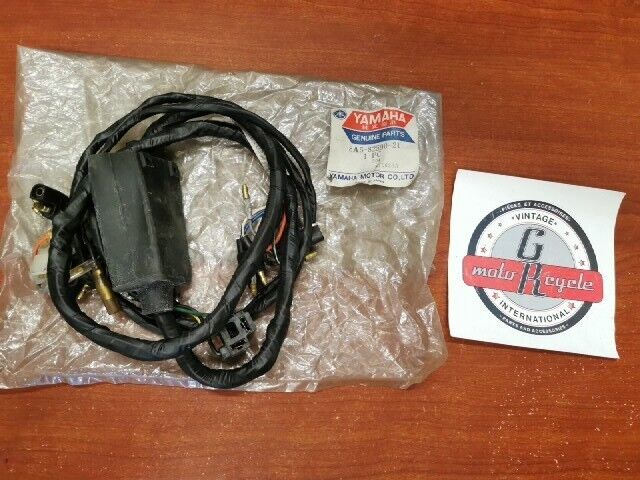 NOS Yamaha 1976 1977 EX340 EX440 WIRE HARNESS 8A5-82590-21-00 Y130