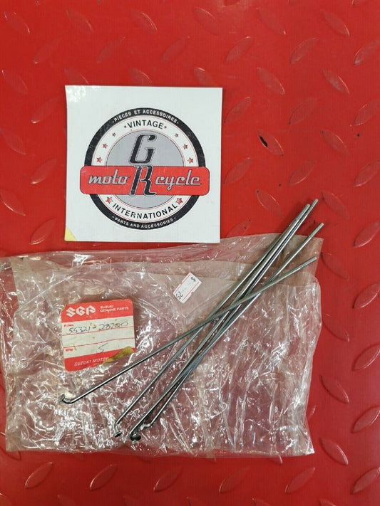 NOS SUZUKI SPOKE WHEEL QTY 5  55321-28700 S13