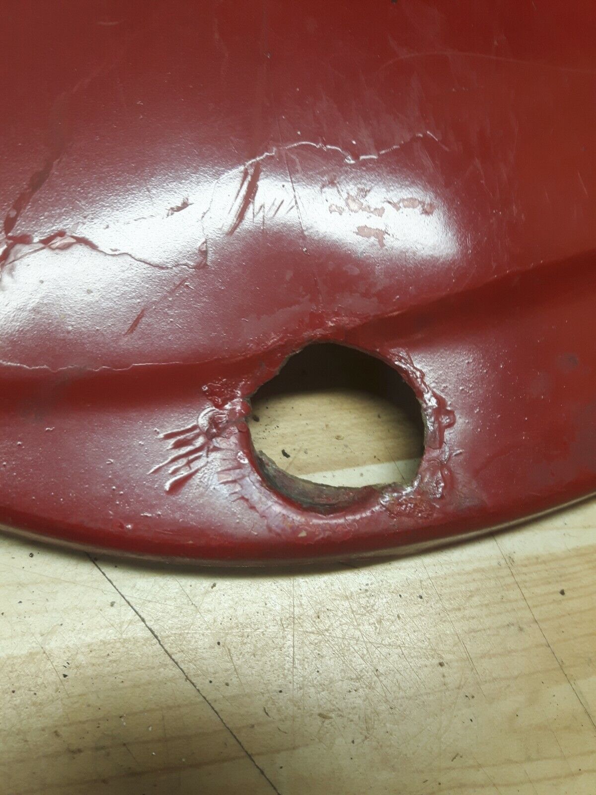 Kawasaki GPZ550 1984 left side panel cover