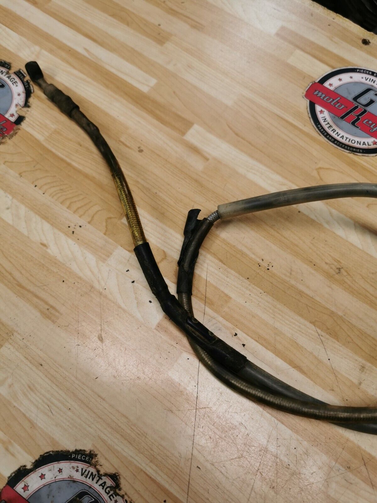 Honda CR125R 1986 front brake oil line hose CR250R CR500R 1985
