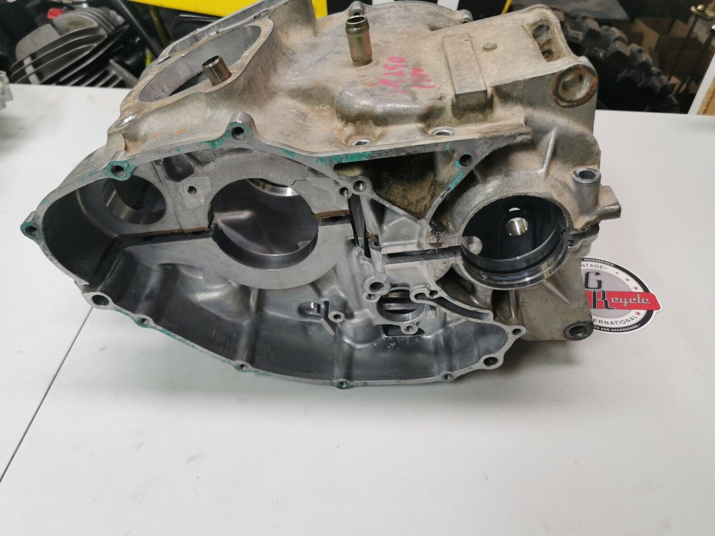 Honda XR250 1980 crankcase crank case upper lower XL250S 1979 1981 11100-428-040