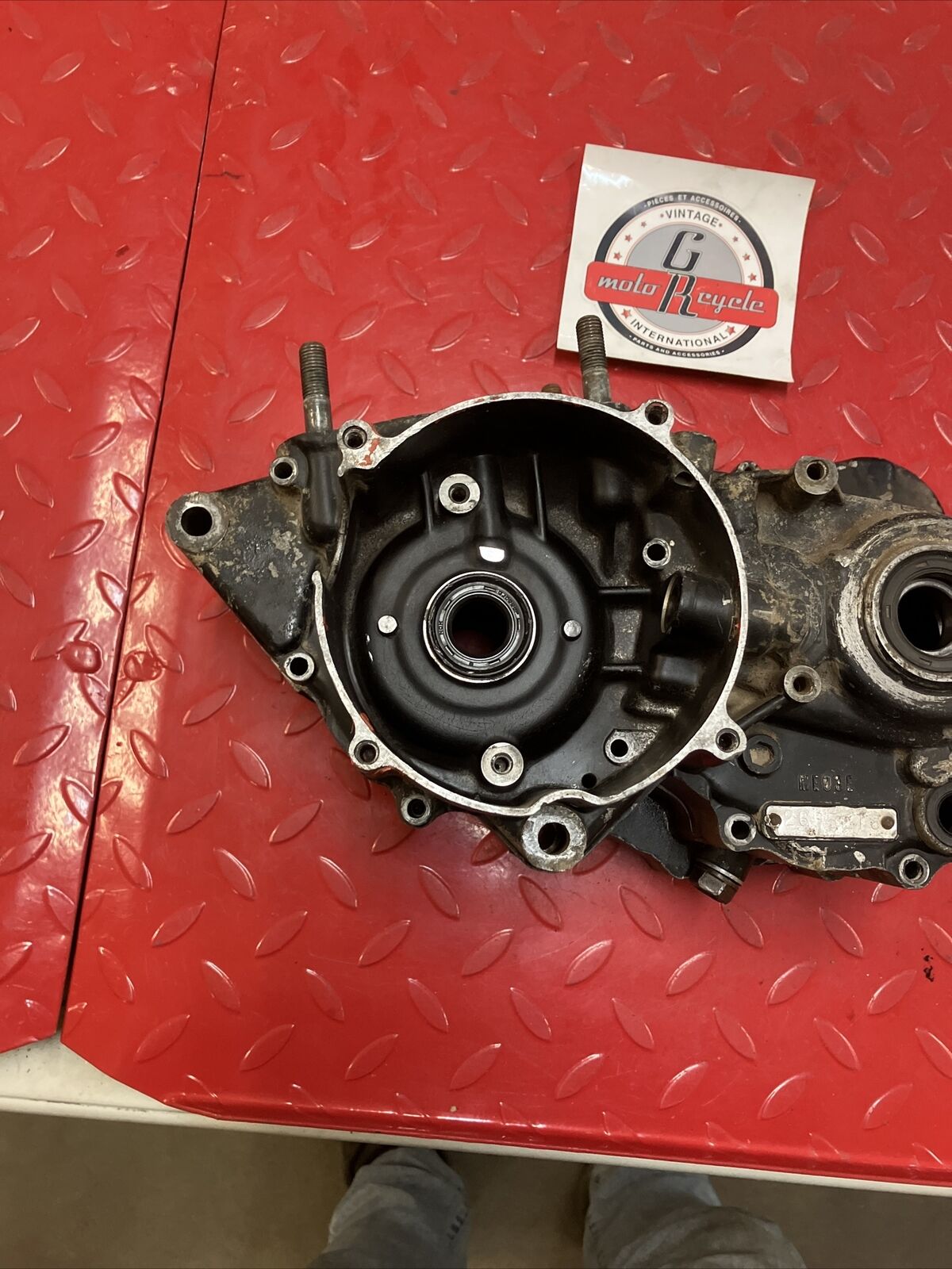 Honda CR250R 1984 left right crankcase set 111A0-KA4-741 2