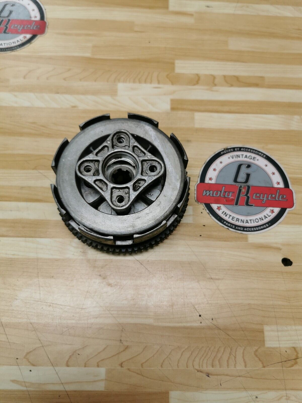 Honda XR80 1983 clutch basket hub pressure plate 22100-149-000 22121-115-010