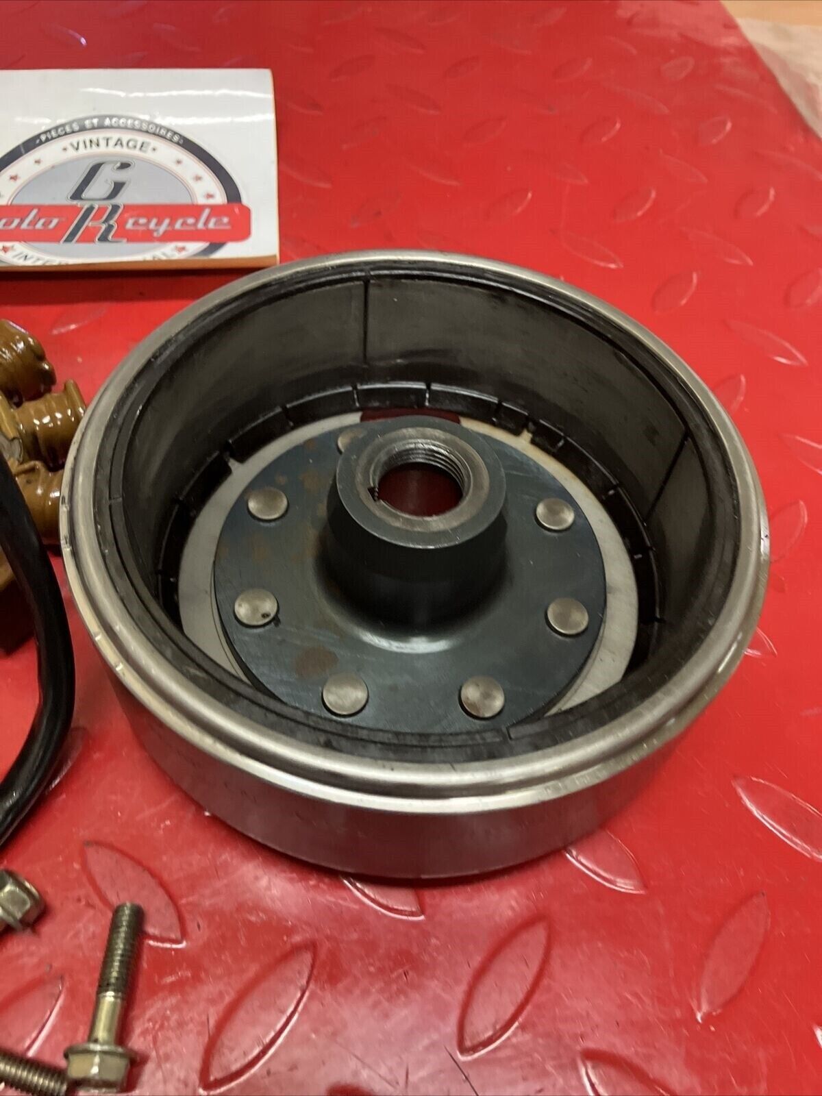 Honda XL350R 1984 stator flywheel rotor alternator magneto 1985