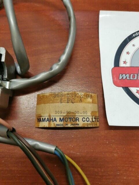 NOS Yamaha 1973 1974 GT1 GT80 HANDLE SWITCH INCOMPLETE 368-83973-00-00 Y133