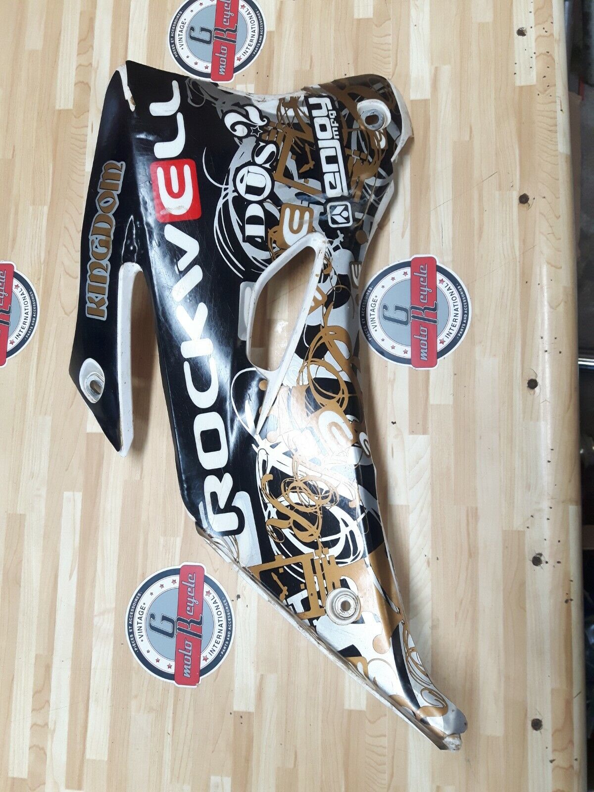 Yamaha YZ250F 2007 right side fuel tank cover shroud YZ450F 2006 2008 2009 G