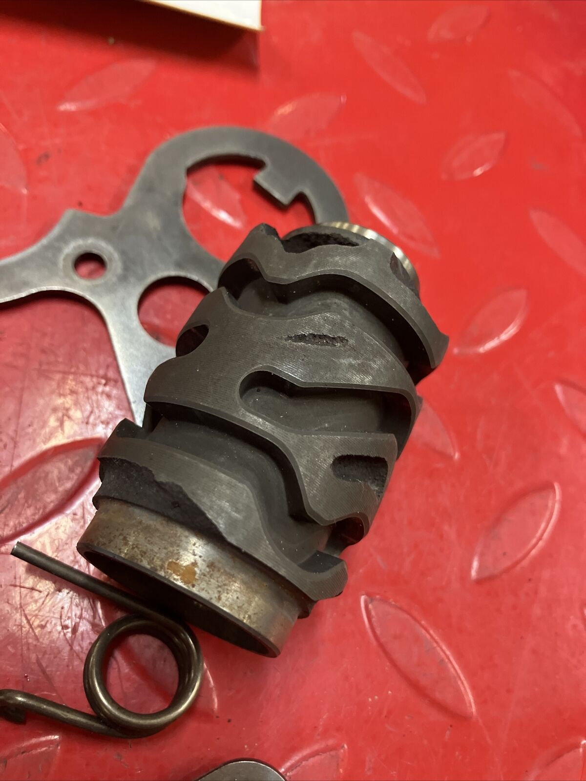 Honda CR125R 1991 gearshift gear shift drum cam 2