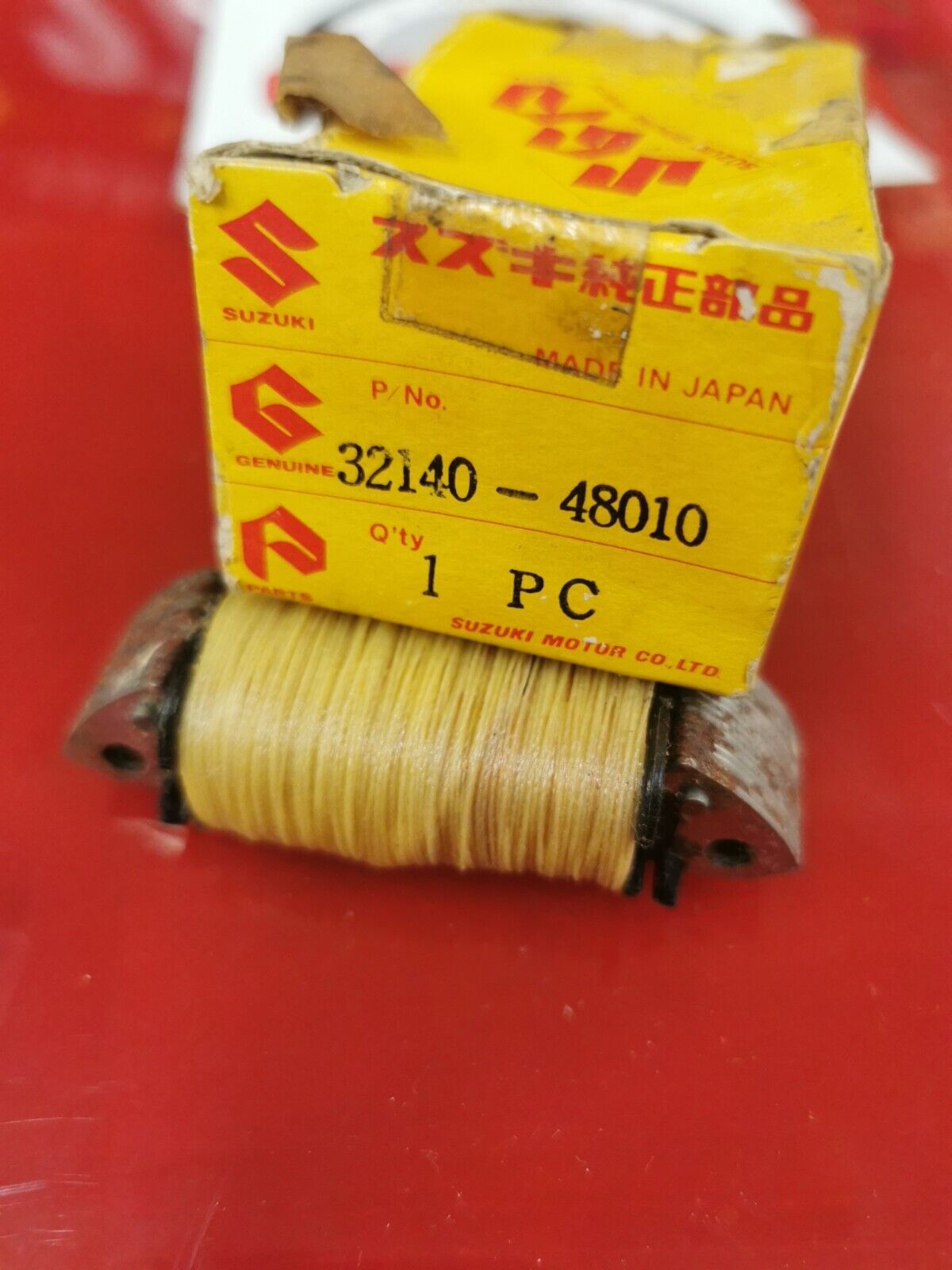 NOS SUZUKI DS80 RM50 1978 - 1980 COIL PRIMARY 32140-48010  S23
