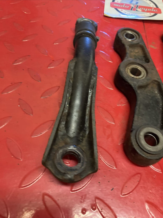 Kawasaki KX125 1980 Rear shock absorber linkage suspension arm unitrak rod