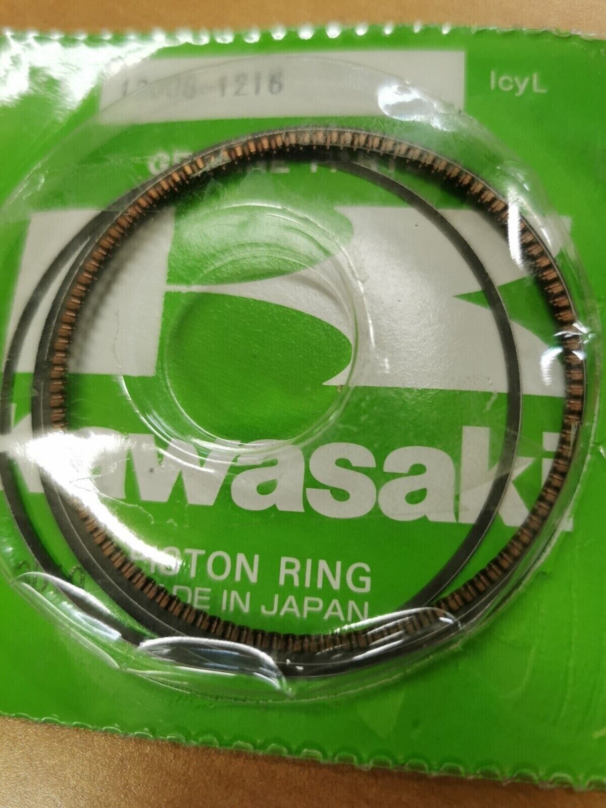 NOS KAWASAKI 2003 Ninja ZX-6RR ZX600 K1 RING SET PISTON 13008-1216 K6