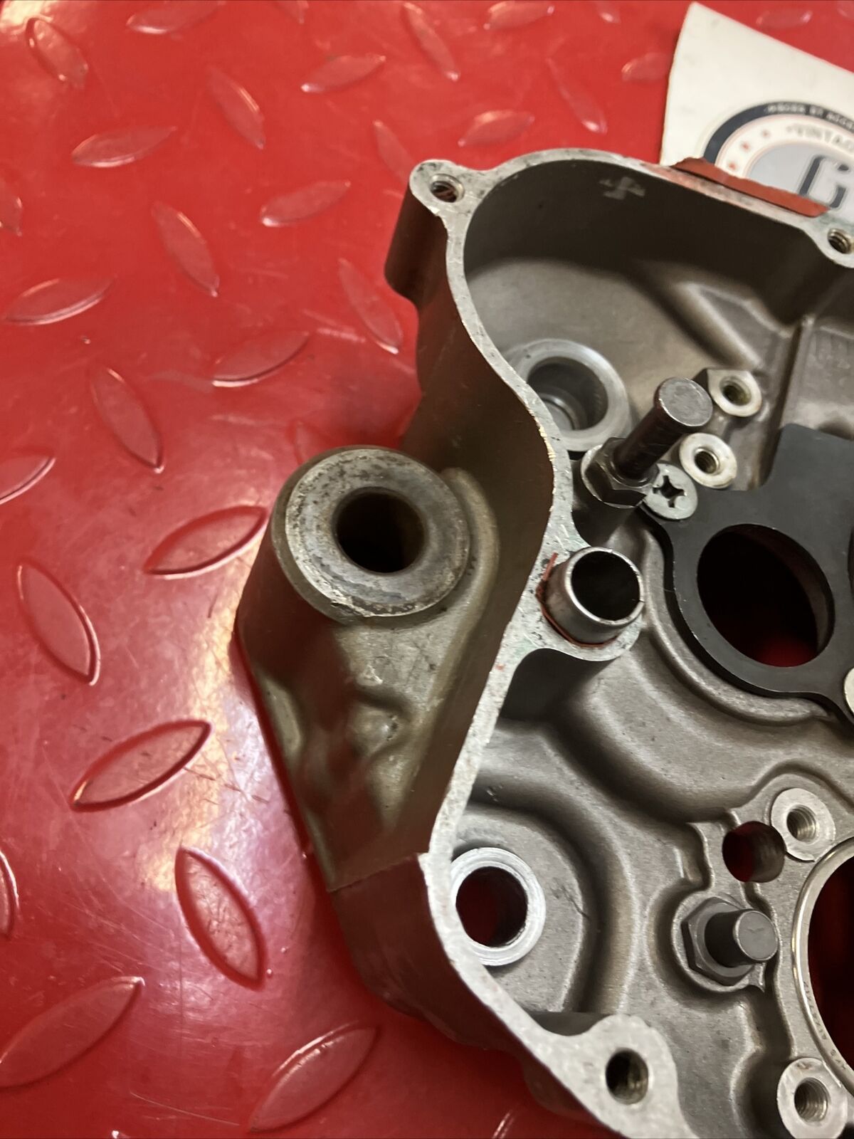 Suzuki RM125 1985 right crankcase crank case