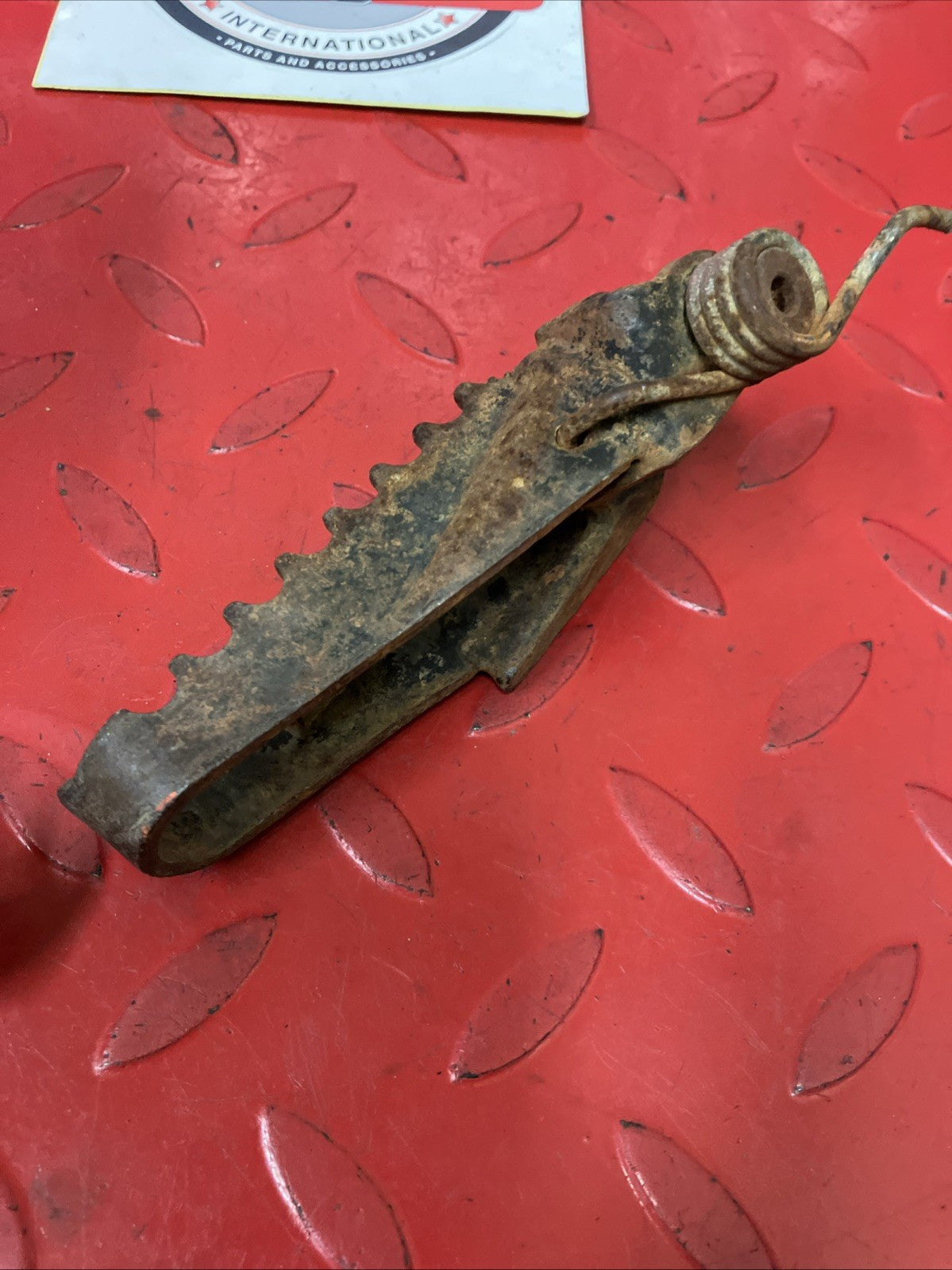 Honda CR250R 1985 Right left footpegs footrests foot peg rest step CR500R