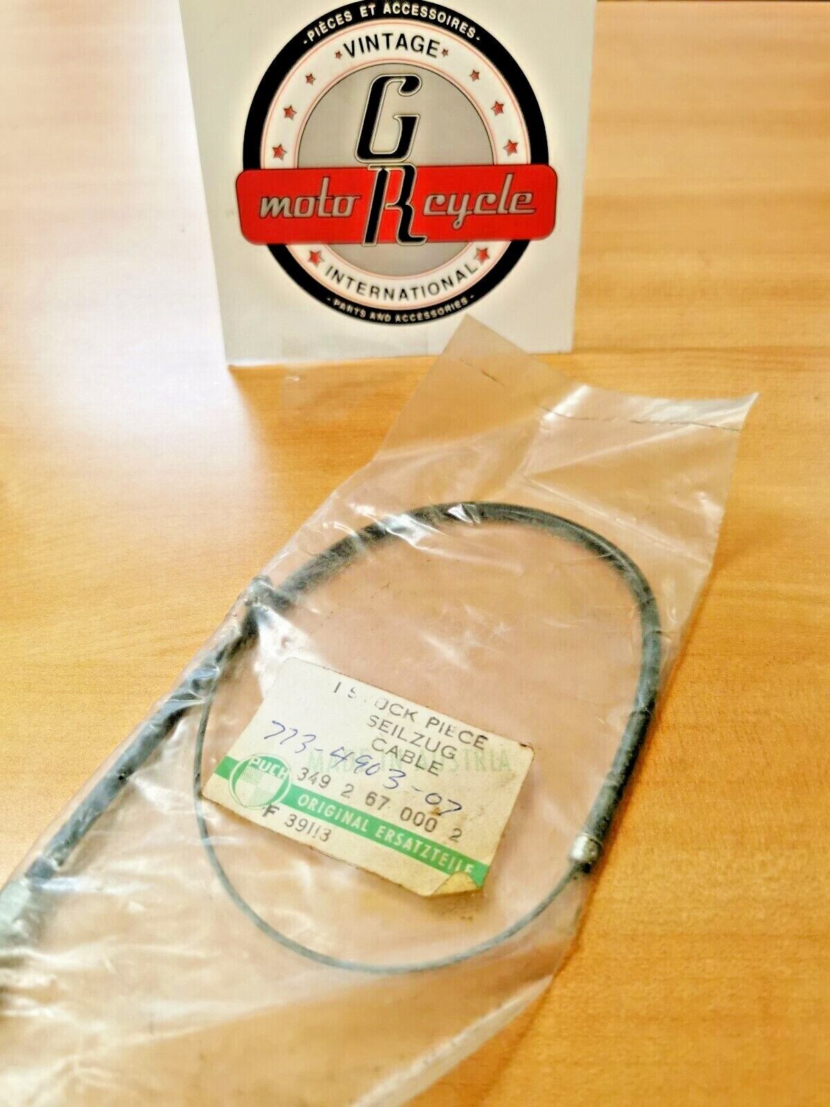 NOS BOMBARDIER PUCH MAXI DEKOMP CABLE 773-490-307 P1