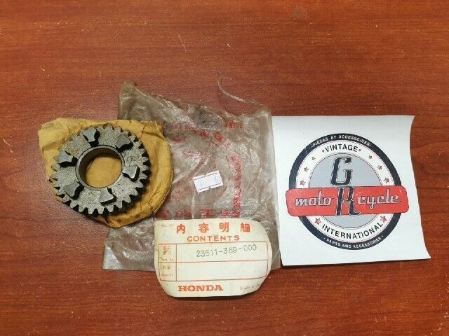 NOS Honda CB250 CB360 CL360 MAINSHAFT TOP GEAR 23511-369-000 H97