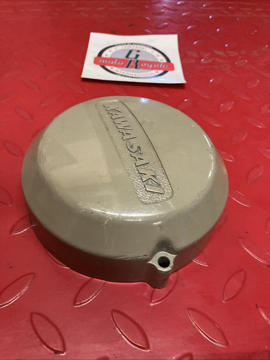 Kawasaki H1 H2 S1 S2 S3 KH250 KH400 Left crankcase cover point breaker cap U6