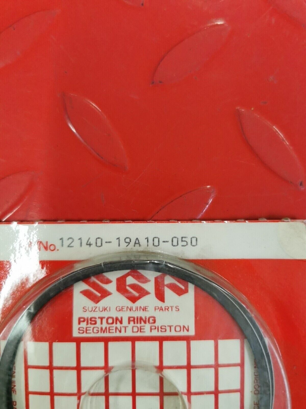 NOS SUZUKI LT250 1985 TO 1992 RING SET PISTON OS 0.5 | OPT  12140-19A10-050 S11