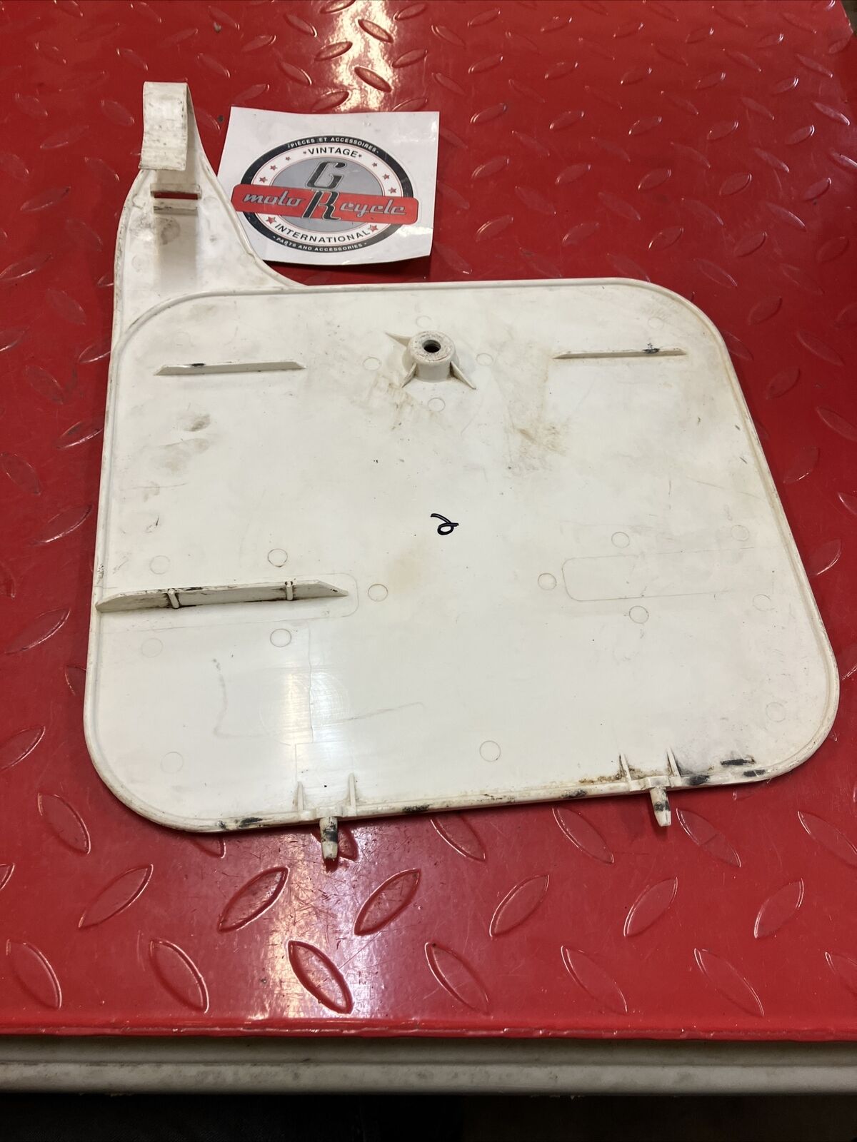 Honda CR250R 1988 front number plate panel fairing CR125R CR500R 61136-ML3-840 2