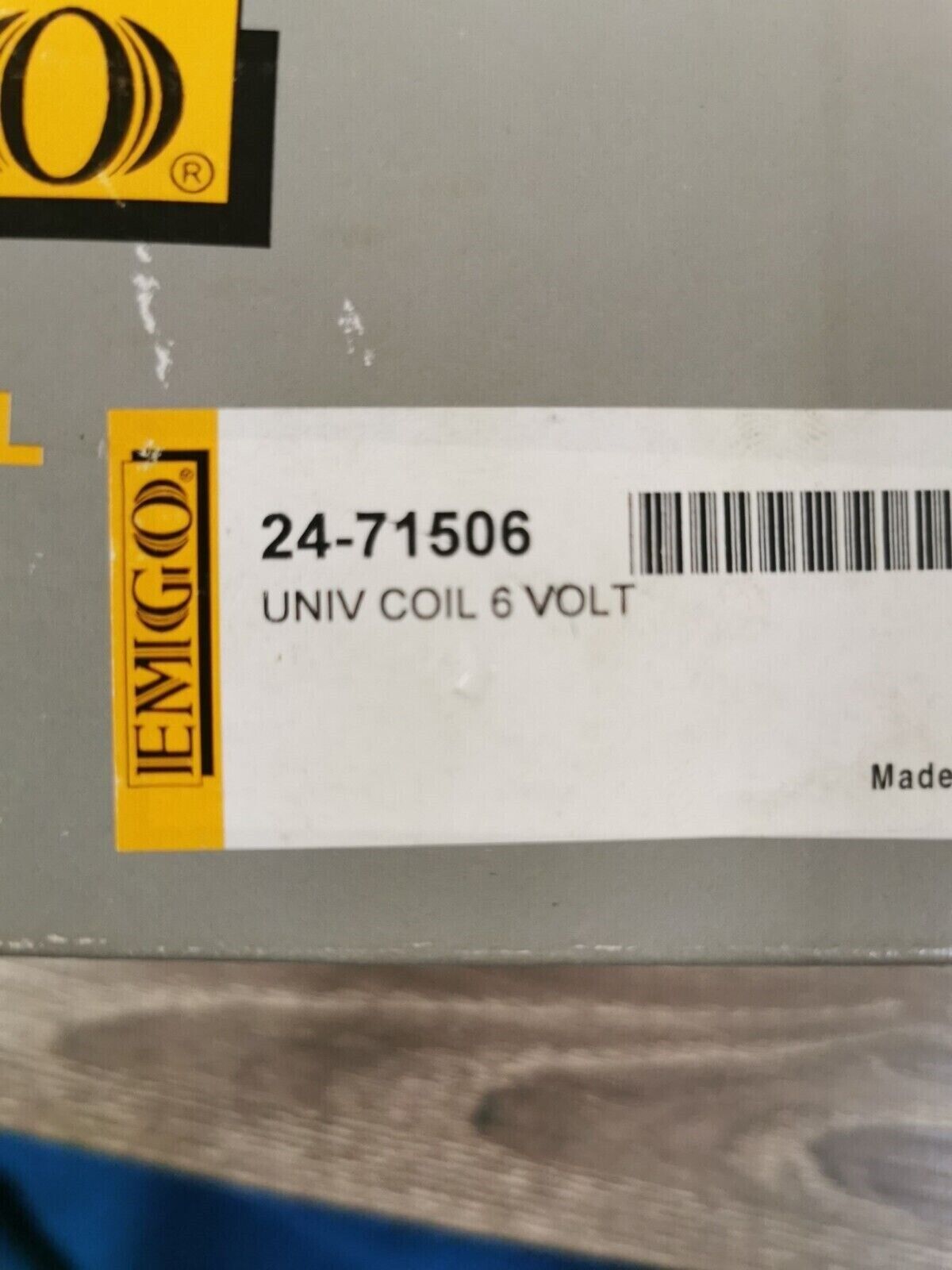 NOS EMGO UNIVERSAL IGNITION COILS 6V 24-71506 J29