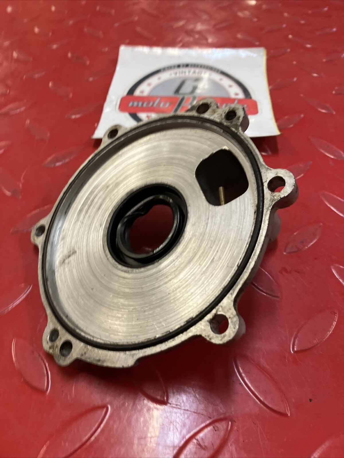 Kawasaki G4TR 1972 rotary valve disk cover