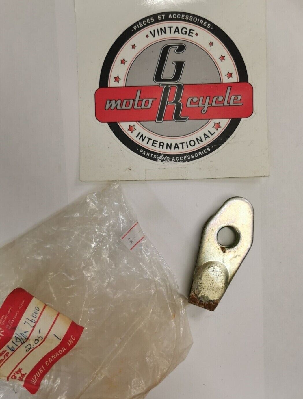 NOS SUZUKI RM80 TM75 CHAIN ADJUSTER 61410-26000 S28