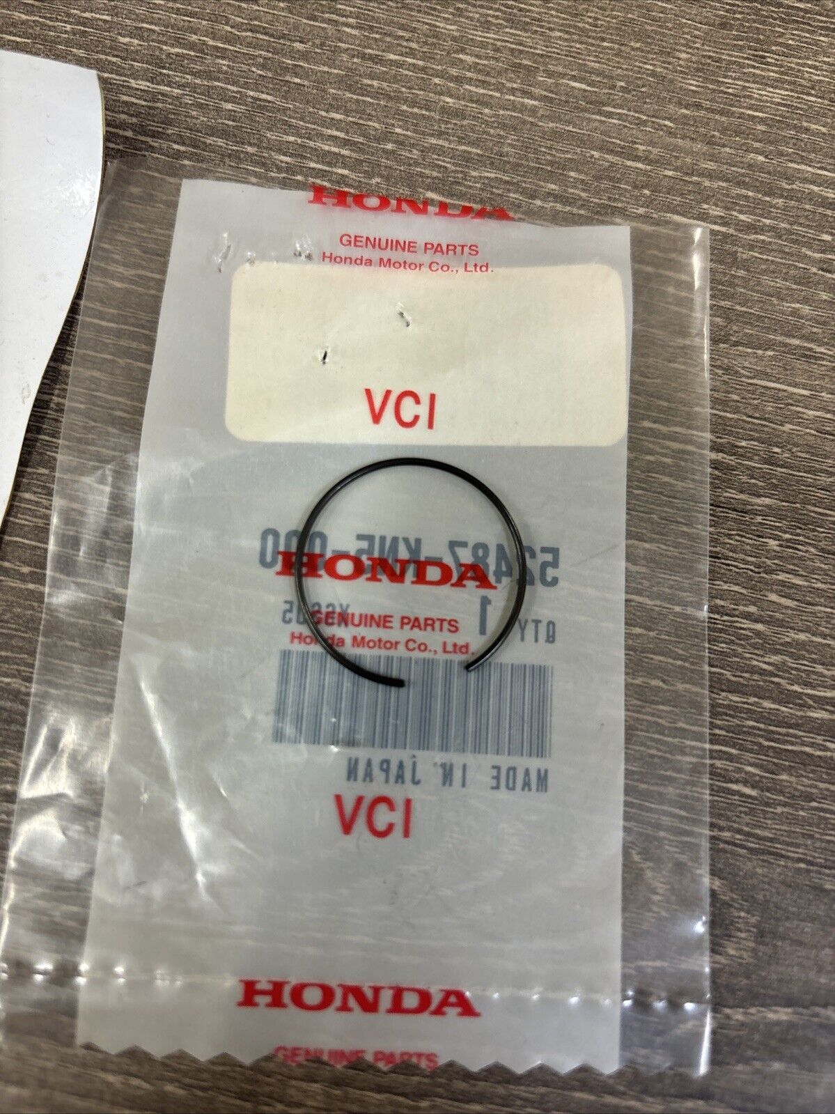 NOS Honda CR125R CR250R XR250R XR600R XR650L STOPPER RING 52487-KN5-000 H158
