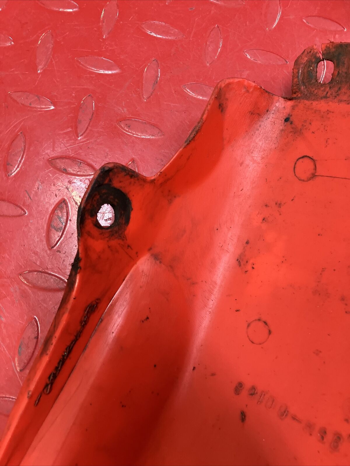 Honda CR250R 1988 back rear fender CR125R CR500R 1989