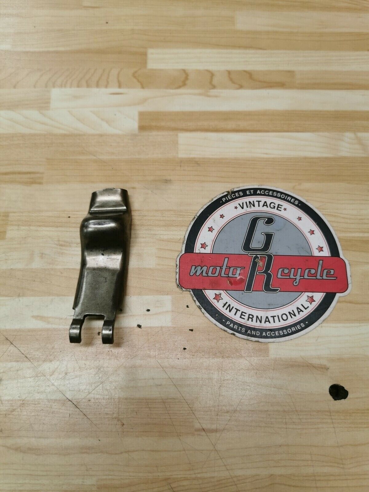 Honda XR80 1983 clutch cover adjusting lever plate
