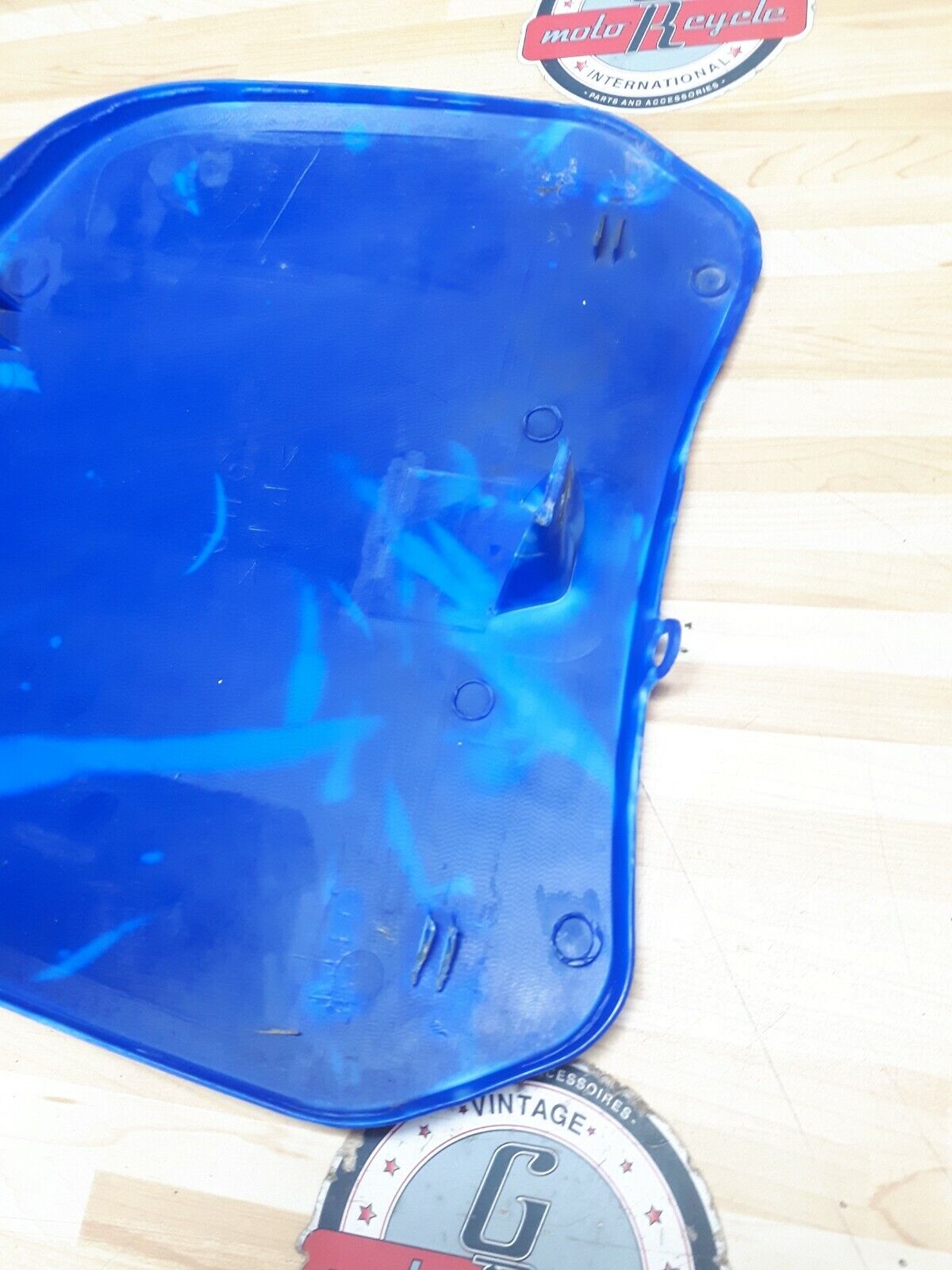 Yamaha YZ250F 2004 front number plate fairing plastic G