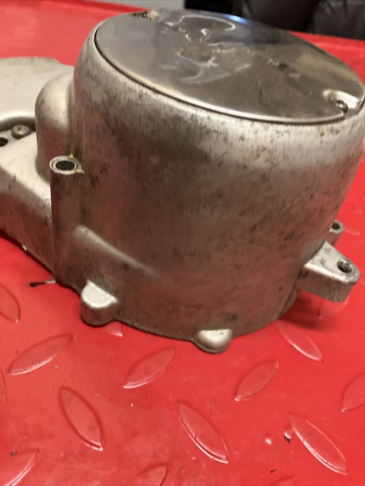 Yamaha U7E 1972 V70 Left crankcase stator cover