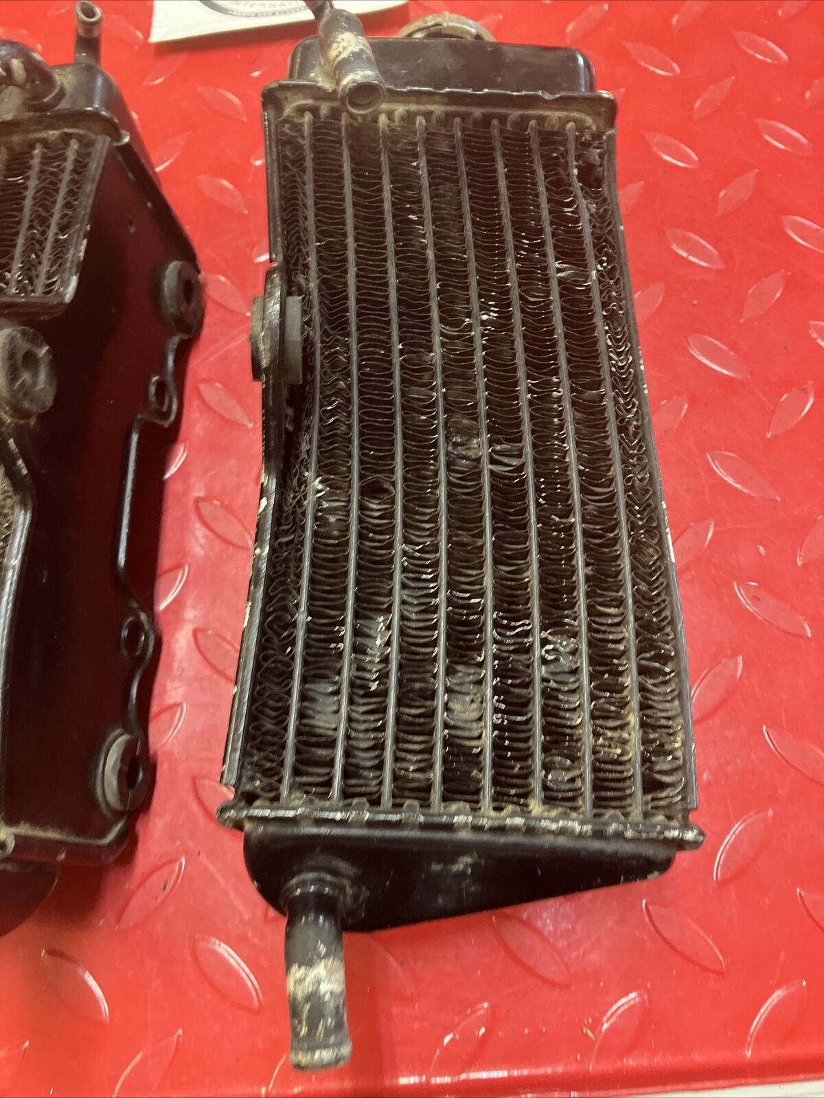 Honda CR250R 1986 Radiator left right 1987 19010-KS7-000 2