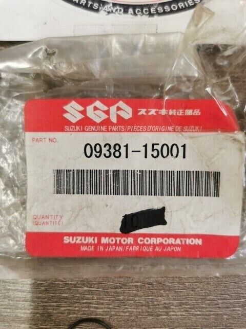 NOS SUZUKI DL250A GSXR1000 GSXR125X GSXR750 RM125 CIRCLIP 09381-15001 S58
