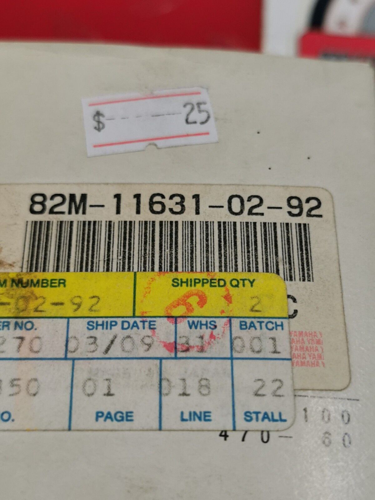 NOS YAMAHA EX570 1988 1990 PISTON STD 82M-11631-02-92 Y32