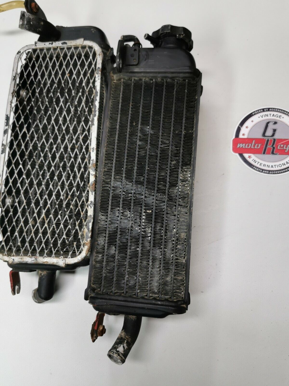 Suzuki RM125 1984 left right radiator set 1985 17710-14502 1985 2
