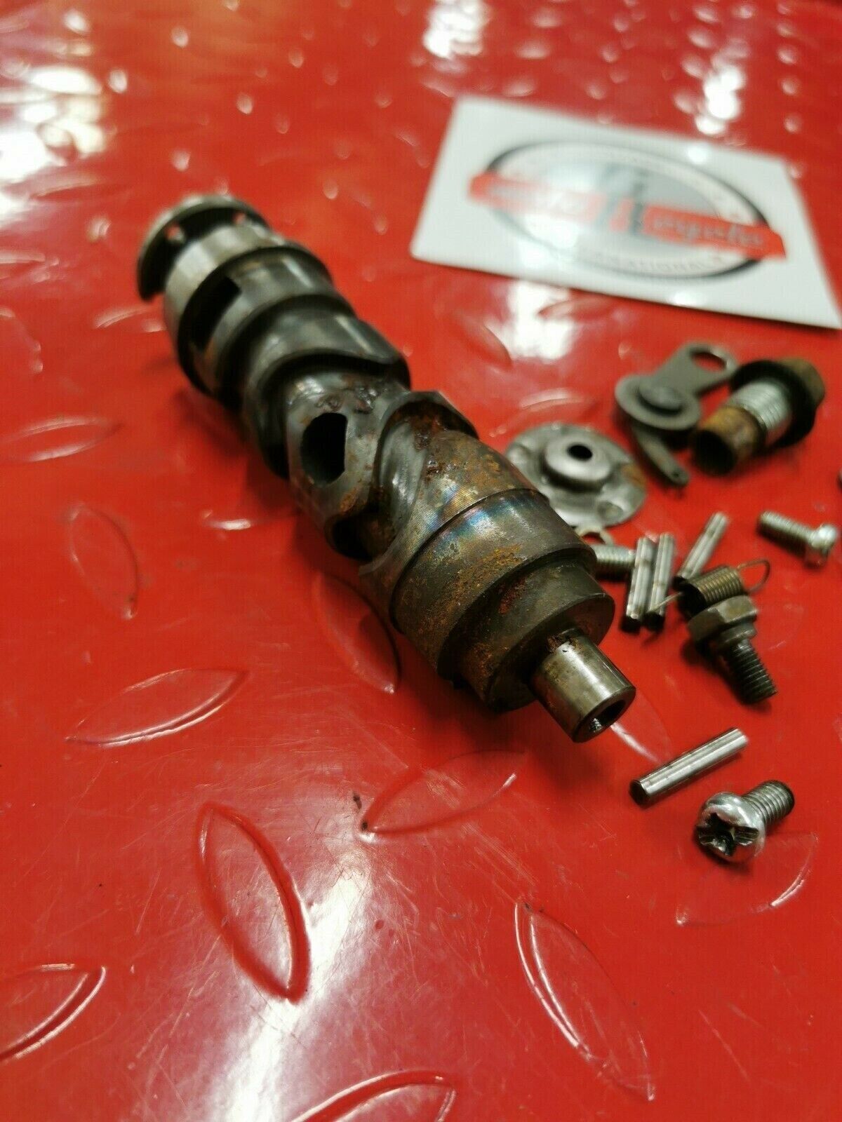 Yamaha MX100 1980 transmission gearshift gear shift drum cam RT100 DT100