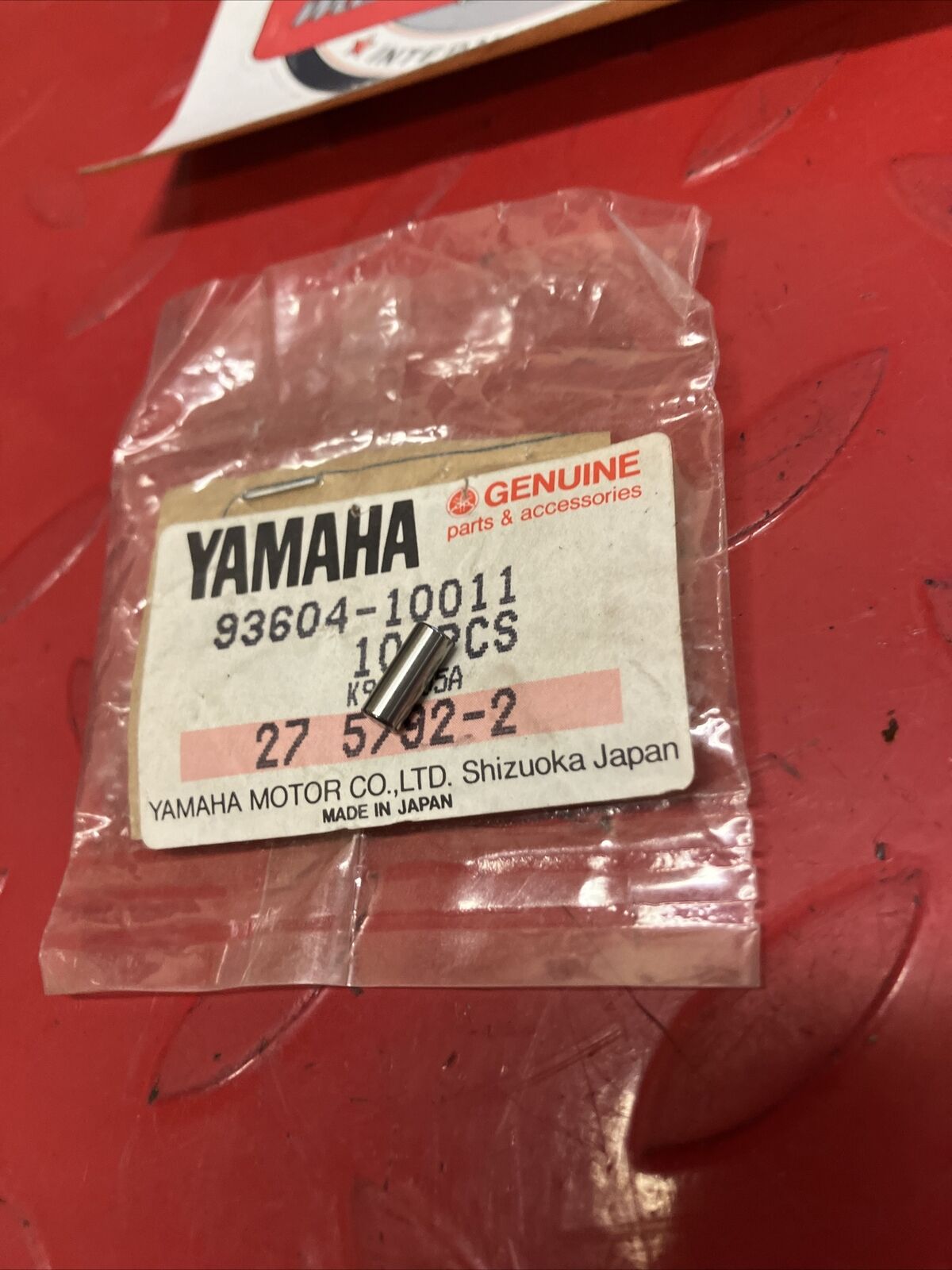 NOS YAMAHA DOWEL PIN 93604-10011-00 Y61