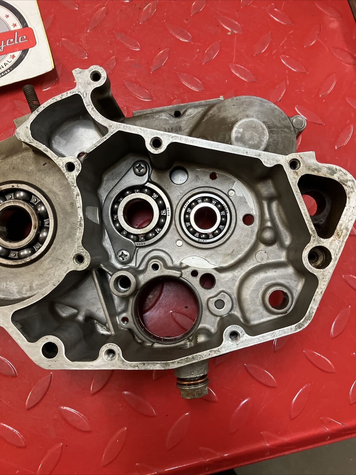 Suzuki RM125 1985 crankcase crank case set