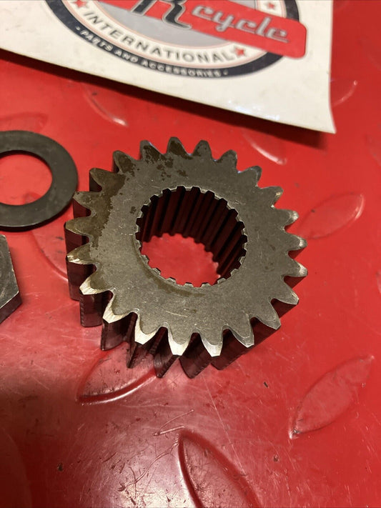 Kawasaki KDX200 1986 crankshaft primary drive gear spur 2