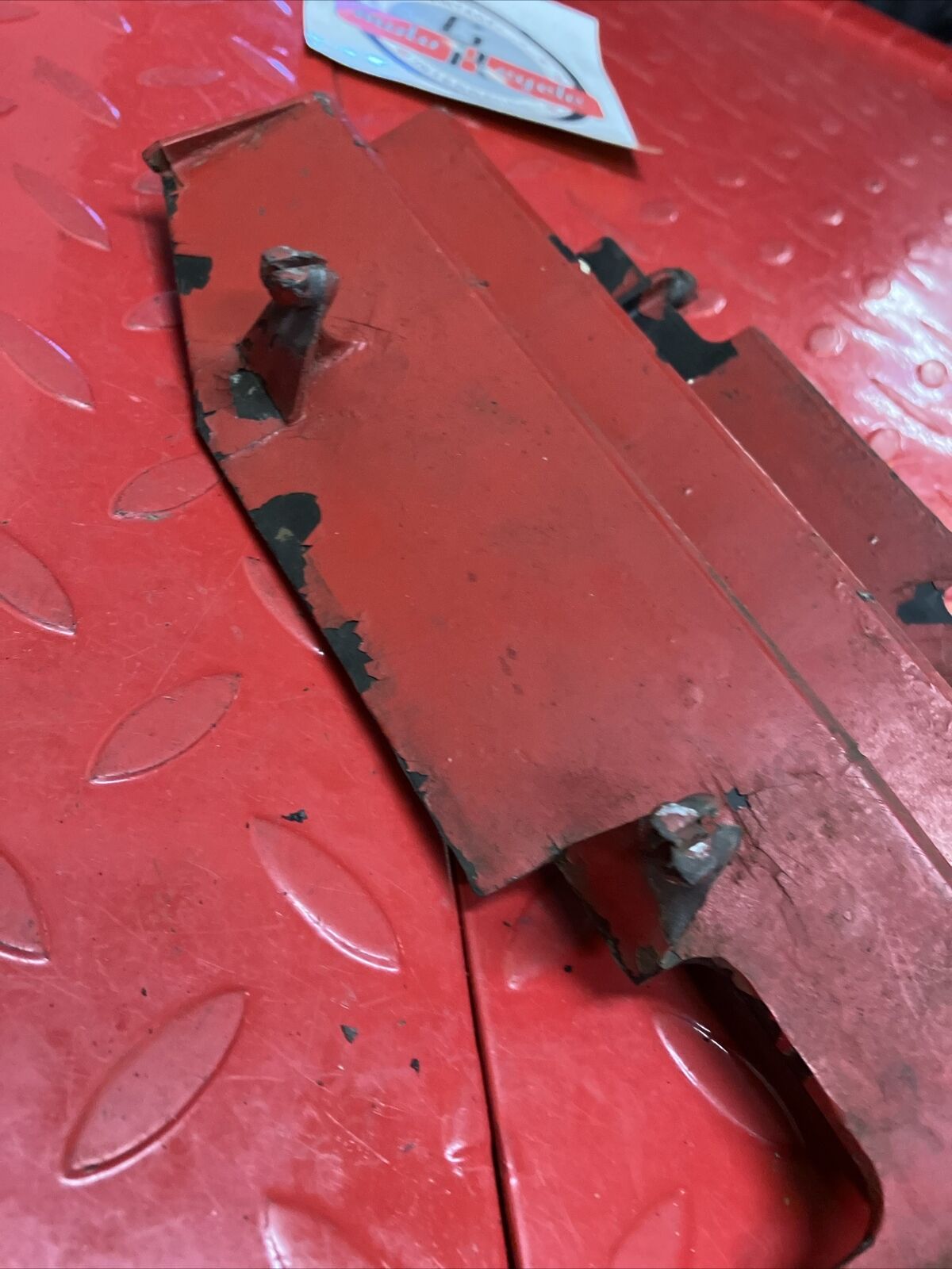 Honda CR80R 1986 radiator grille louver guard