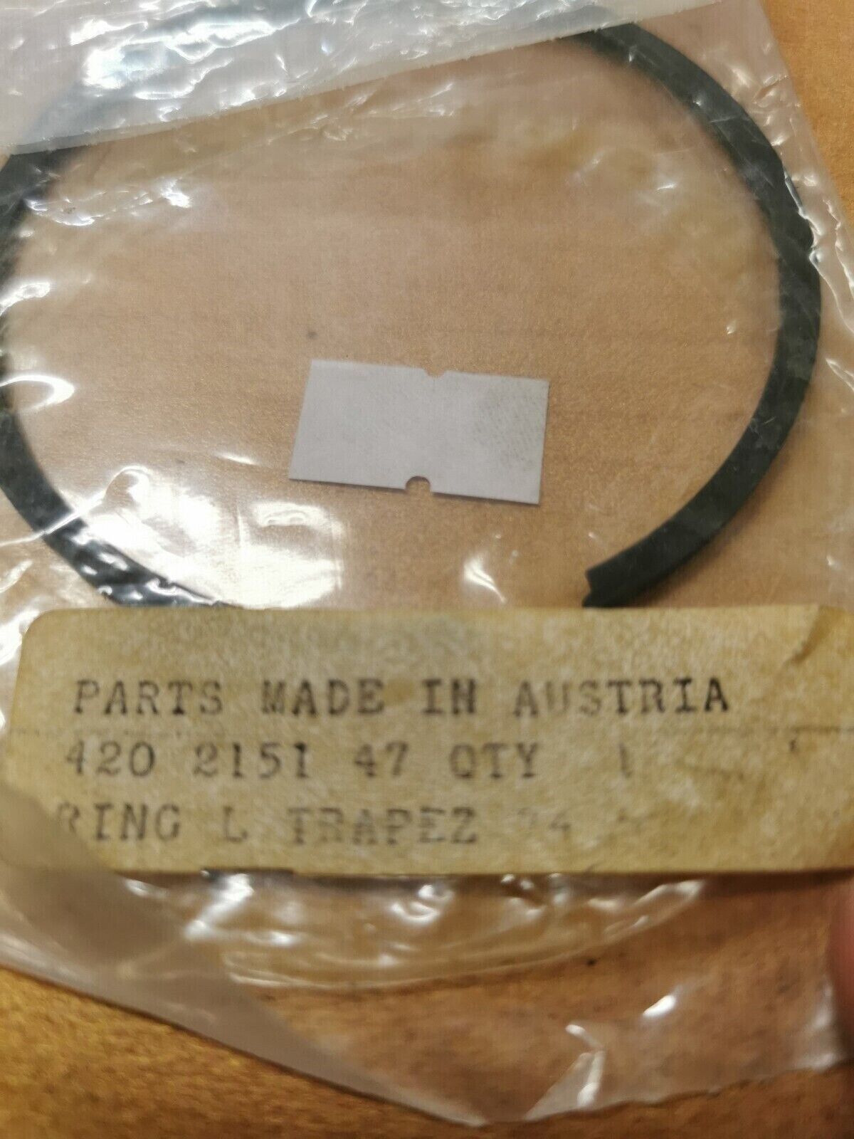 NOS CAN-AM PISTON RING 75.5 MM 420-2151-47 CA2