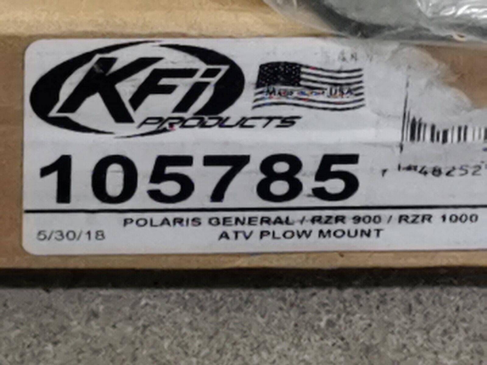 NOS KFI UTV Mid-Mount Plow Mount KIT 105785