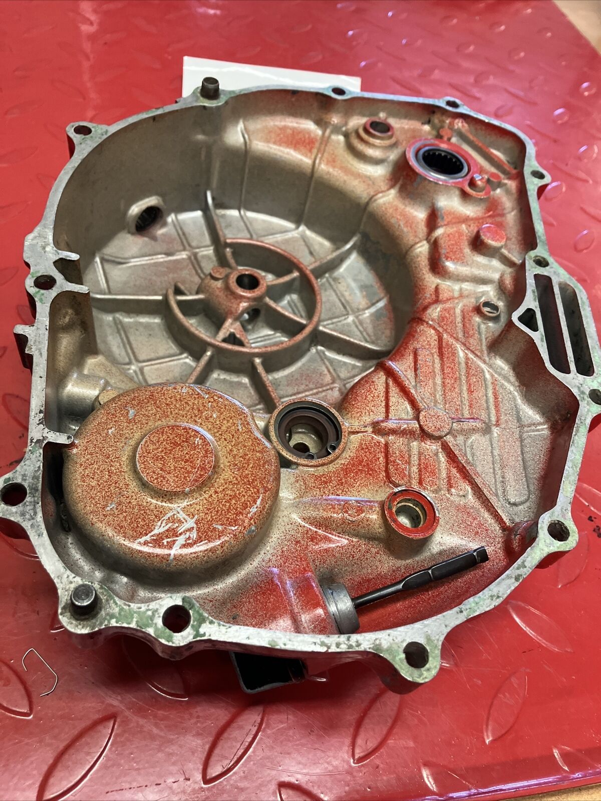 Honda XL350R 1986 Right crankcase clutch cover