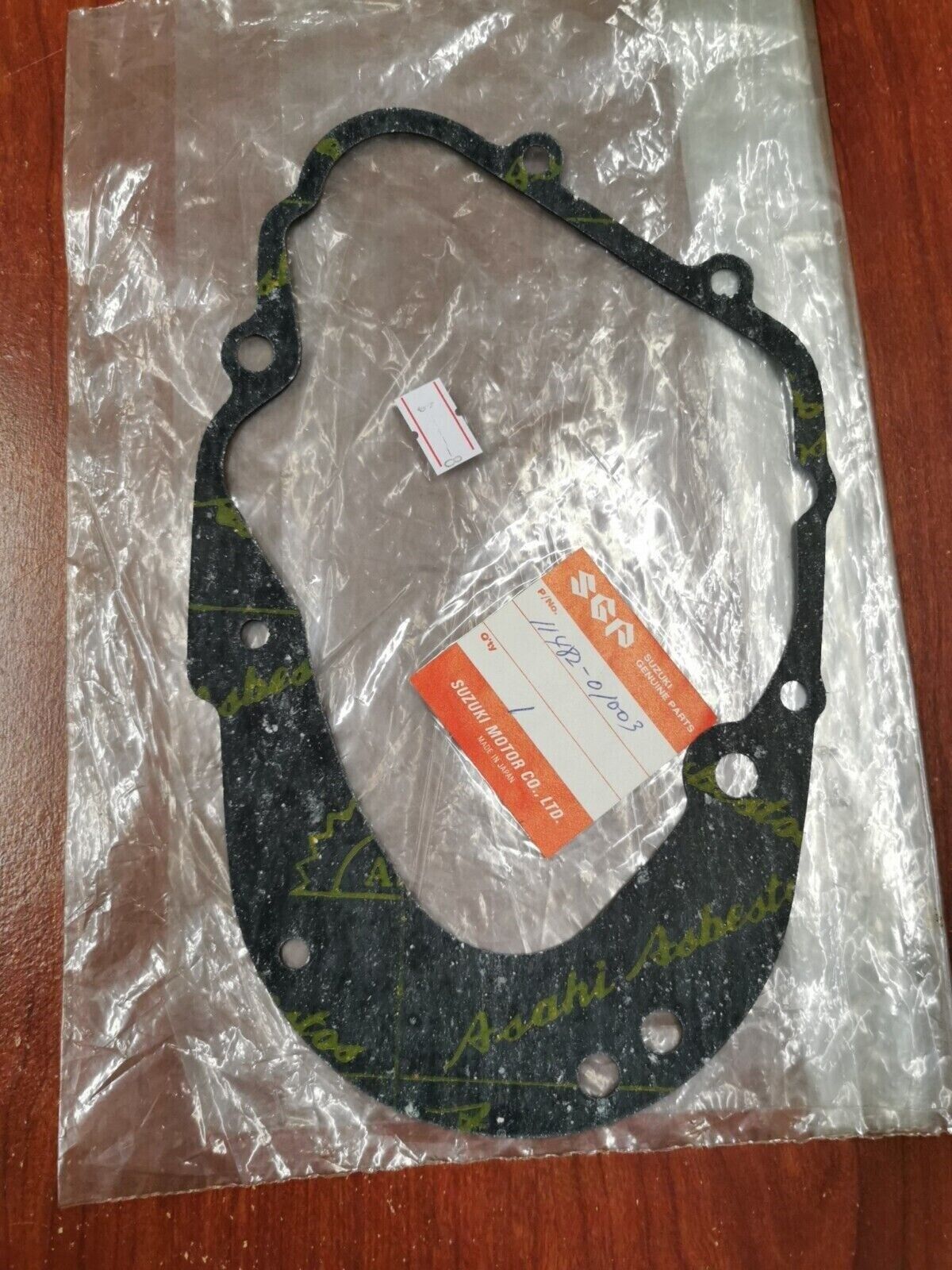NOS Suzuki 1968 50M15 50M12 CRANKCASE RIGHT COVER GASKET 11482-01003 S31