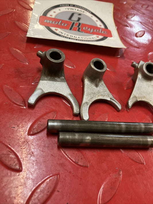 Suzuki RM125 1985 transmission gearshift gear shift forks 25221-14501 2