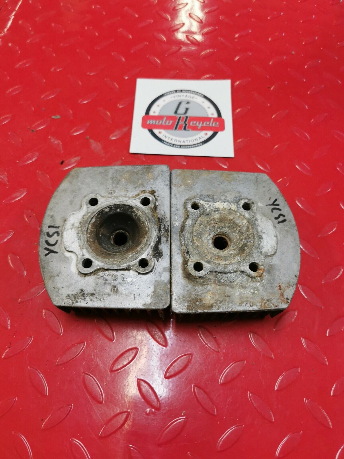 Yamaha YCS1 cylinder head jug barrel cover set 174-11111-00-00 T