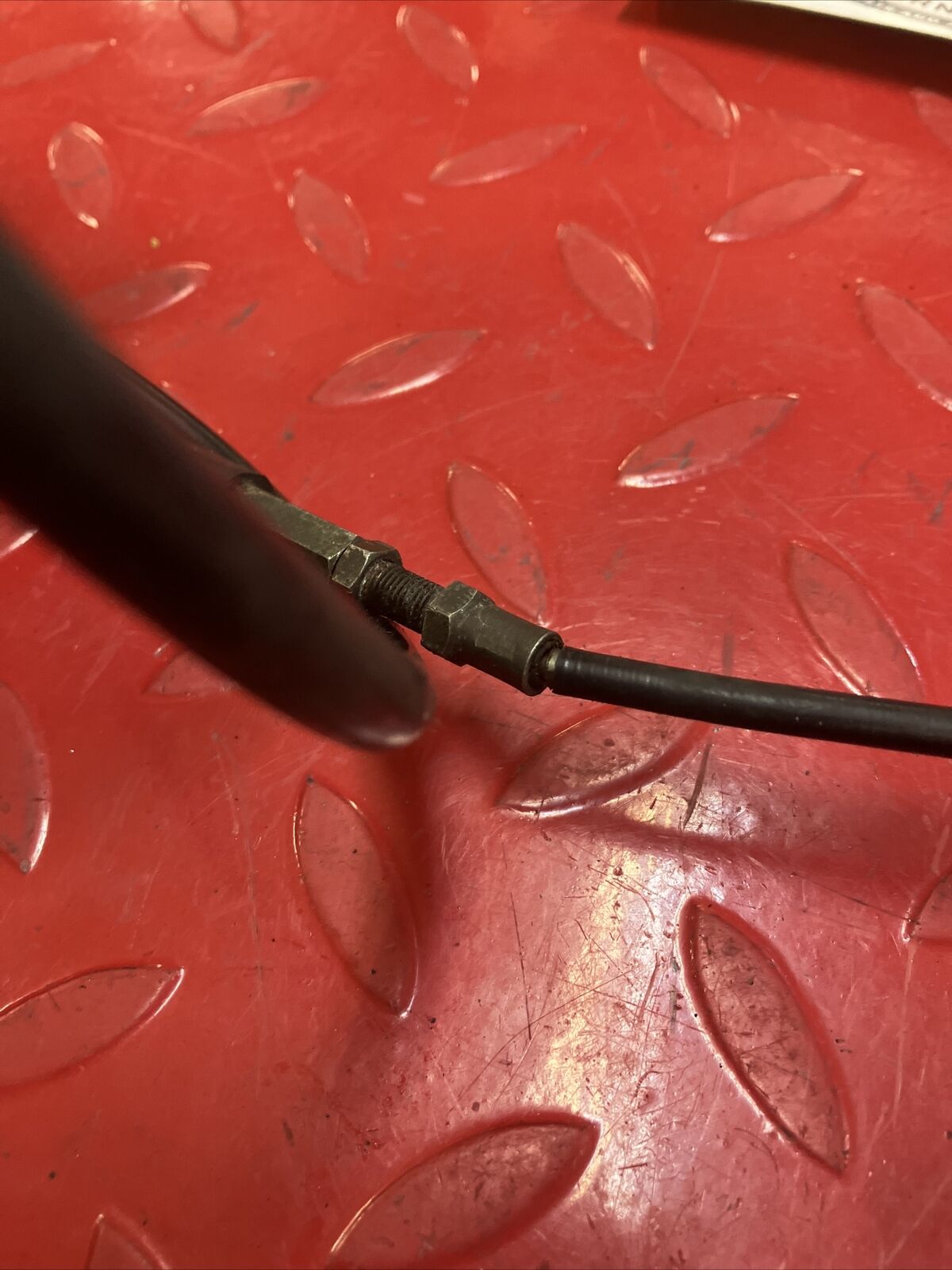 Yamaha DT200 1984 throttle and pulley cables