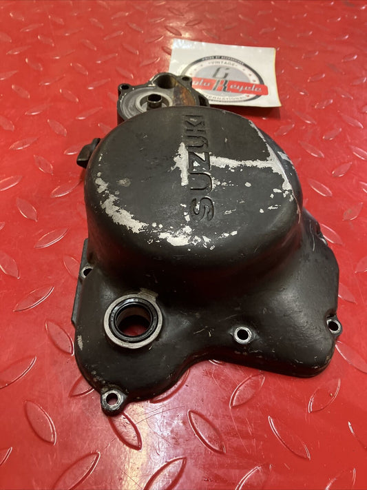 Suzuki RM125 1982 right crankcase clutch cover 1981 1983 3