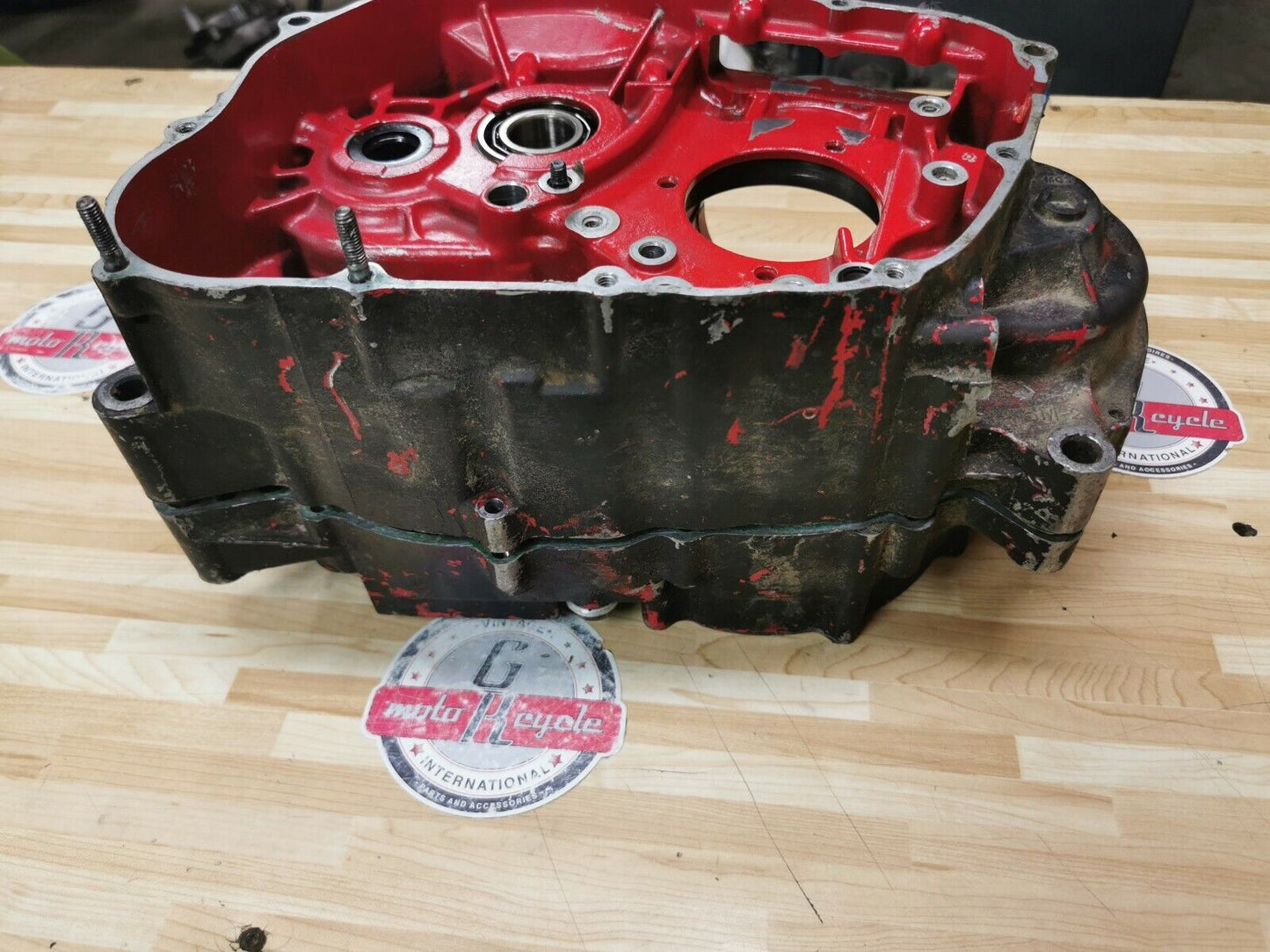 Honda XL600R 1986 crankcase crank case left right 11100-ML6-000