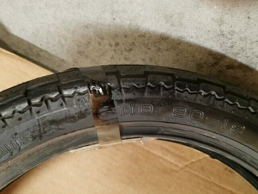 NOS CHENG SHIN TIRE 110/90-19 62H MOTORCYCLE FRONT TIRE M833902