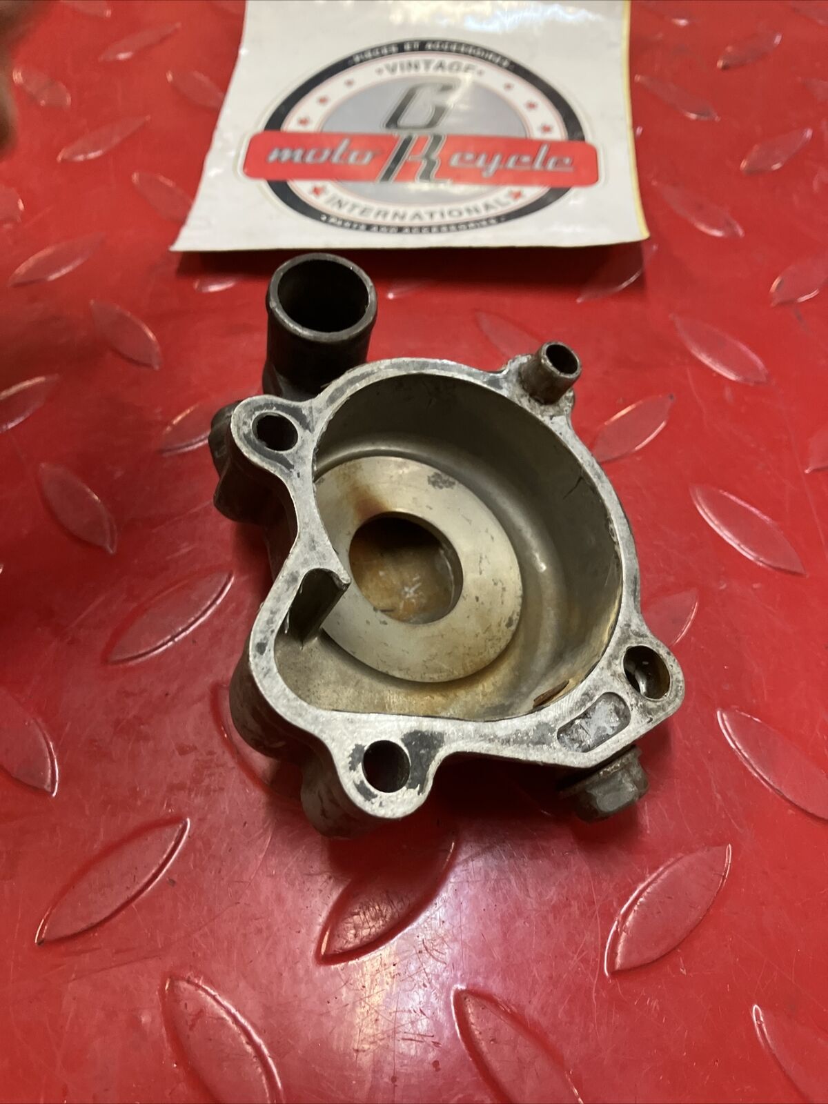 Suzuki RM125 1985 water pump waterpump cover 1981 1982 1983 1984 2
