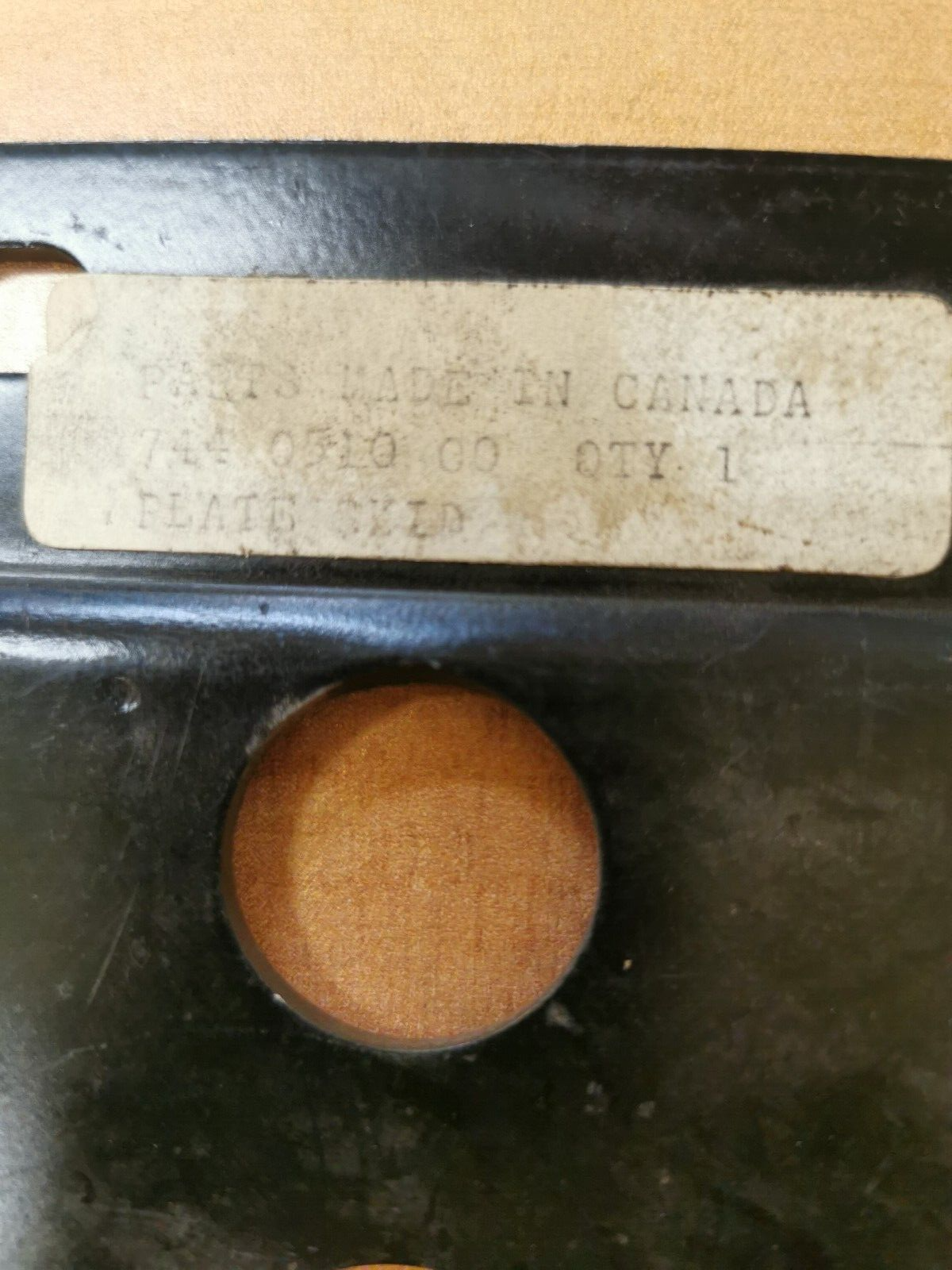 NOS Can-Am TNT SKID PLATE 744-051-000 CA1